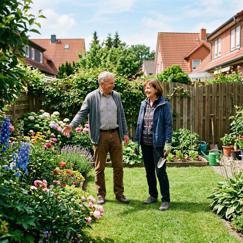 Gartenarbeit über Helpry