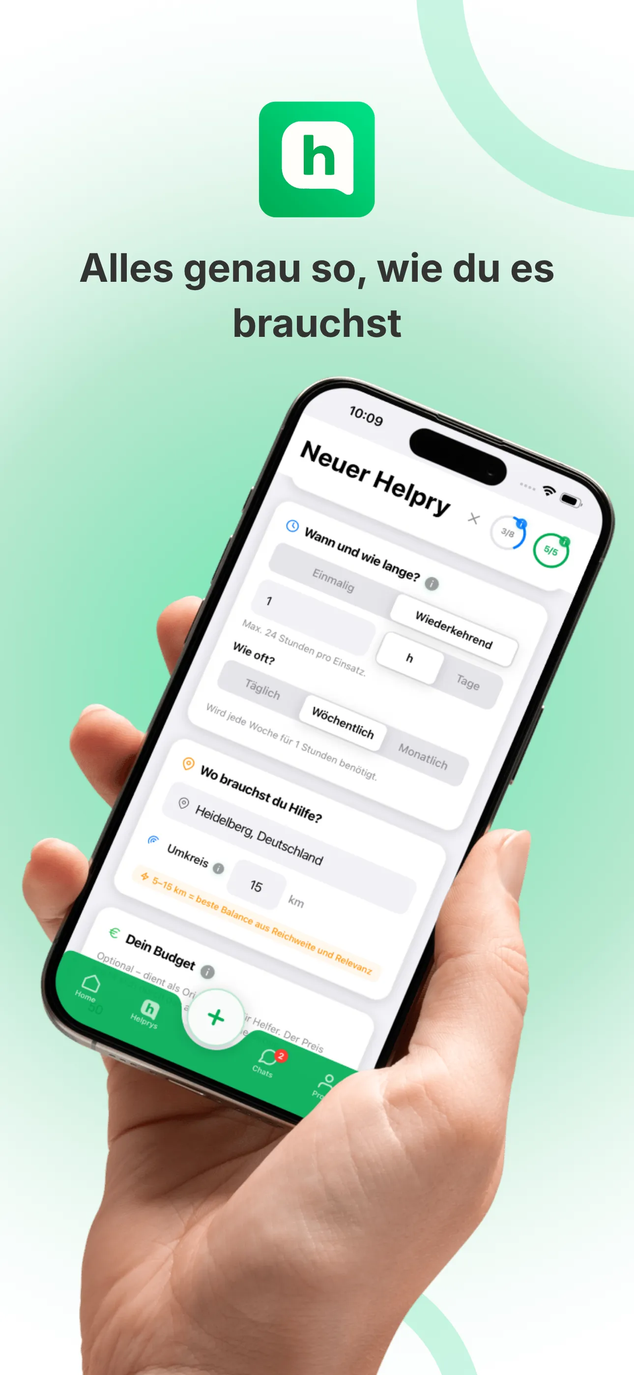 Helpry Details – Alles genau beschreiben